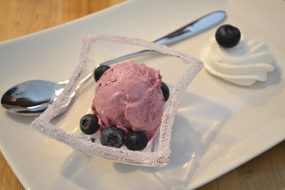 Rezept Heidelbeer- Sorbet