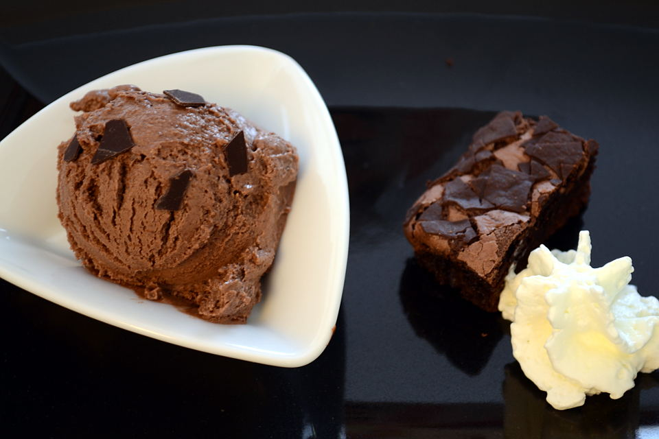 Brownie-Eis Rezept