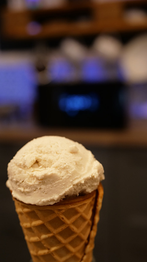 Vanille-Eis-gastroback